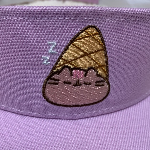Pusheen Purple Ice Cream Visor New - Picture 2 of 4